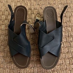 Tory Burch Colorblocked Platform Wedge, 9.5